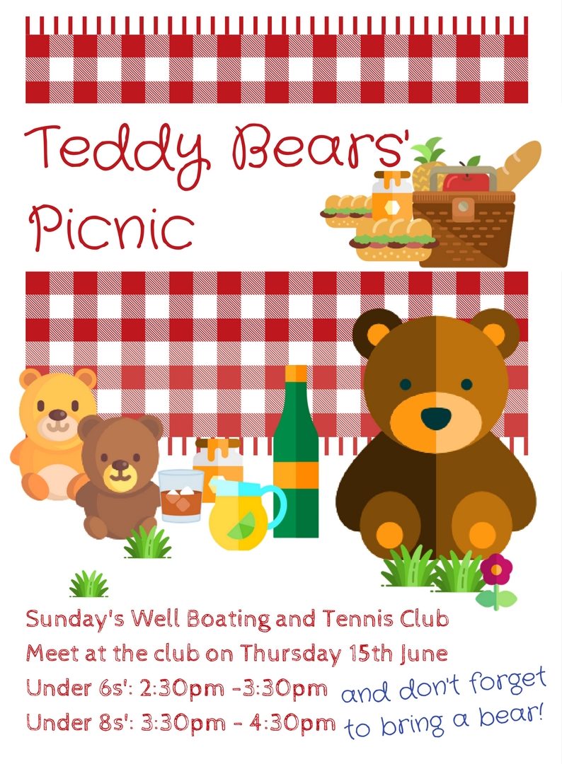 Teddy Bear’s Picnic – Sunday's Well Boating & Tennis Club